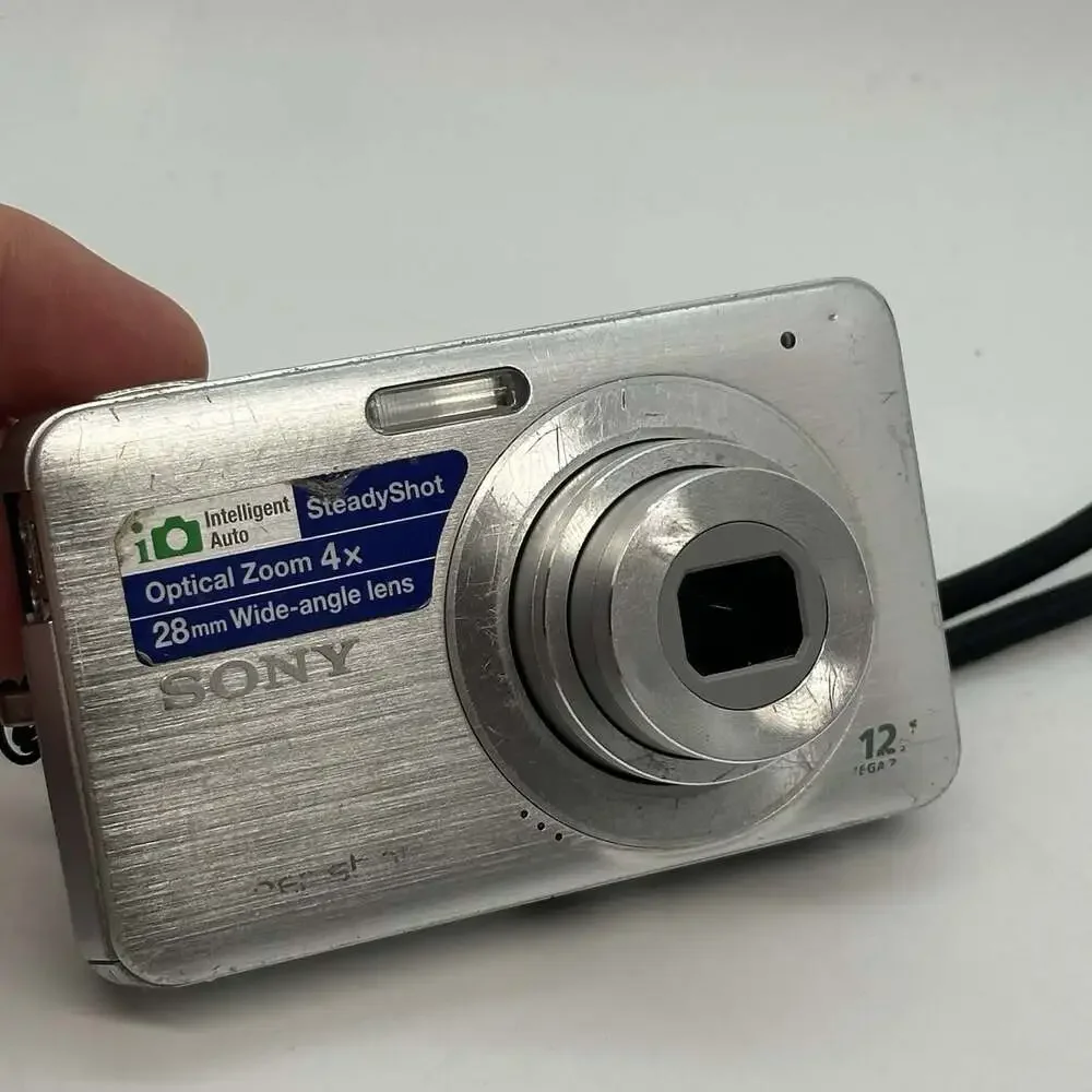 Sony Cyber-Shot DSC-W310 Digital Camera 12.1MP 4X Optical Zoom Lens Cover Sticks